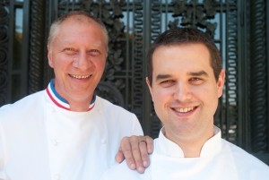 Eric Frechon et Stéphane d'Aboville